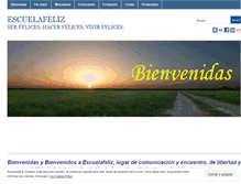 Tablet Screenshot of escuelafeliz.org